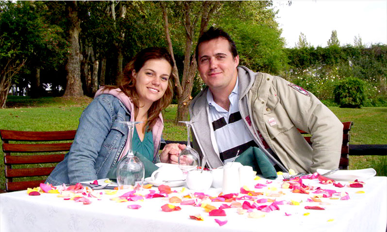 Open fields and horizon around the Cradle route